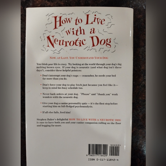 EUC--How to Live with a Neurotic Dog Book - Picture 2 of 4